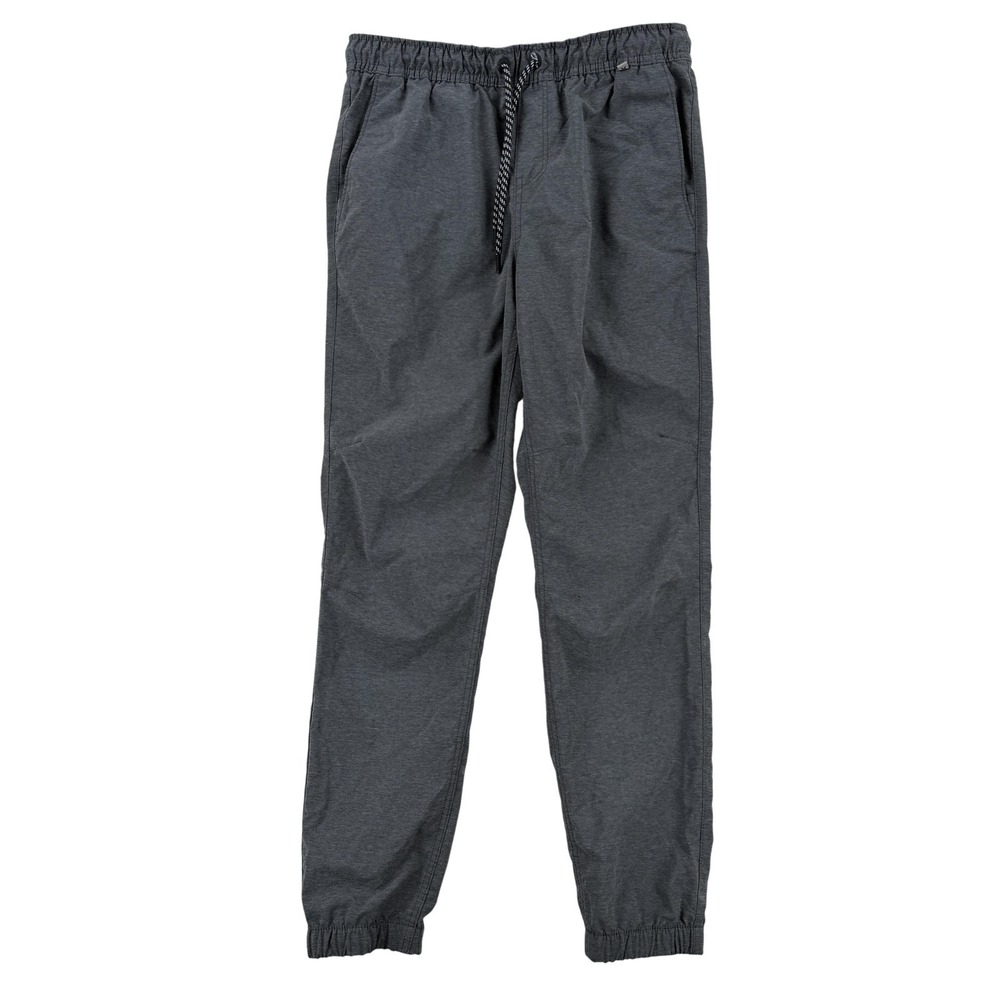 Hurley Jogger Pants Mens Medium Gray Twill Elastic Pockets Stretch Performance
